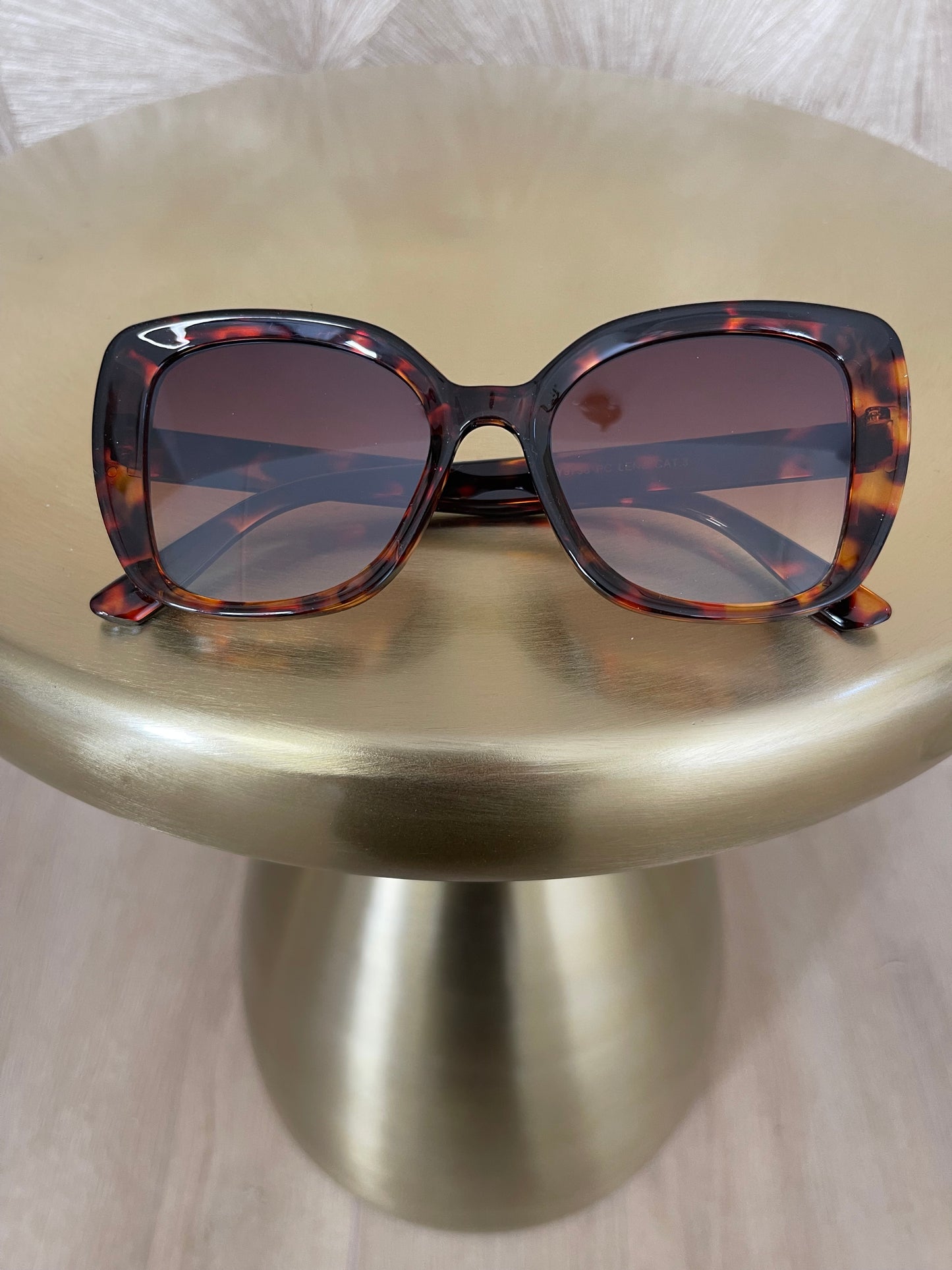 NINA SUNGLASS - LEOPARD