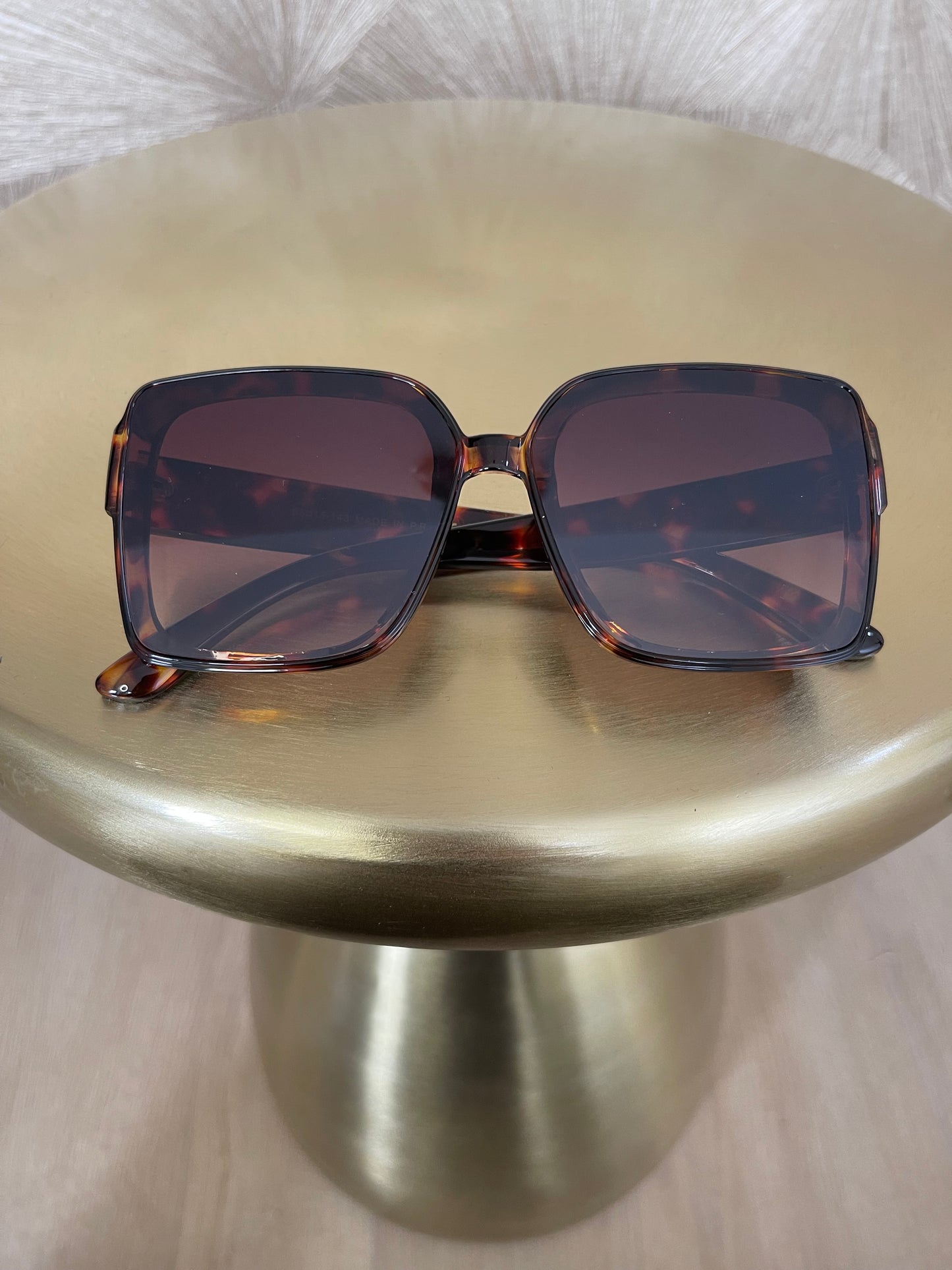 KIM SUNGLASS - LEOPARD