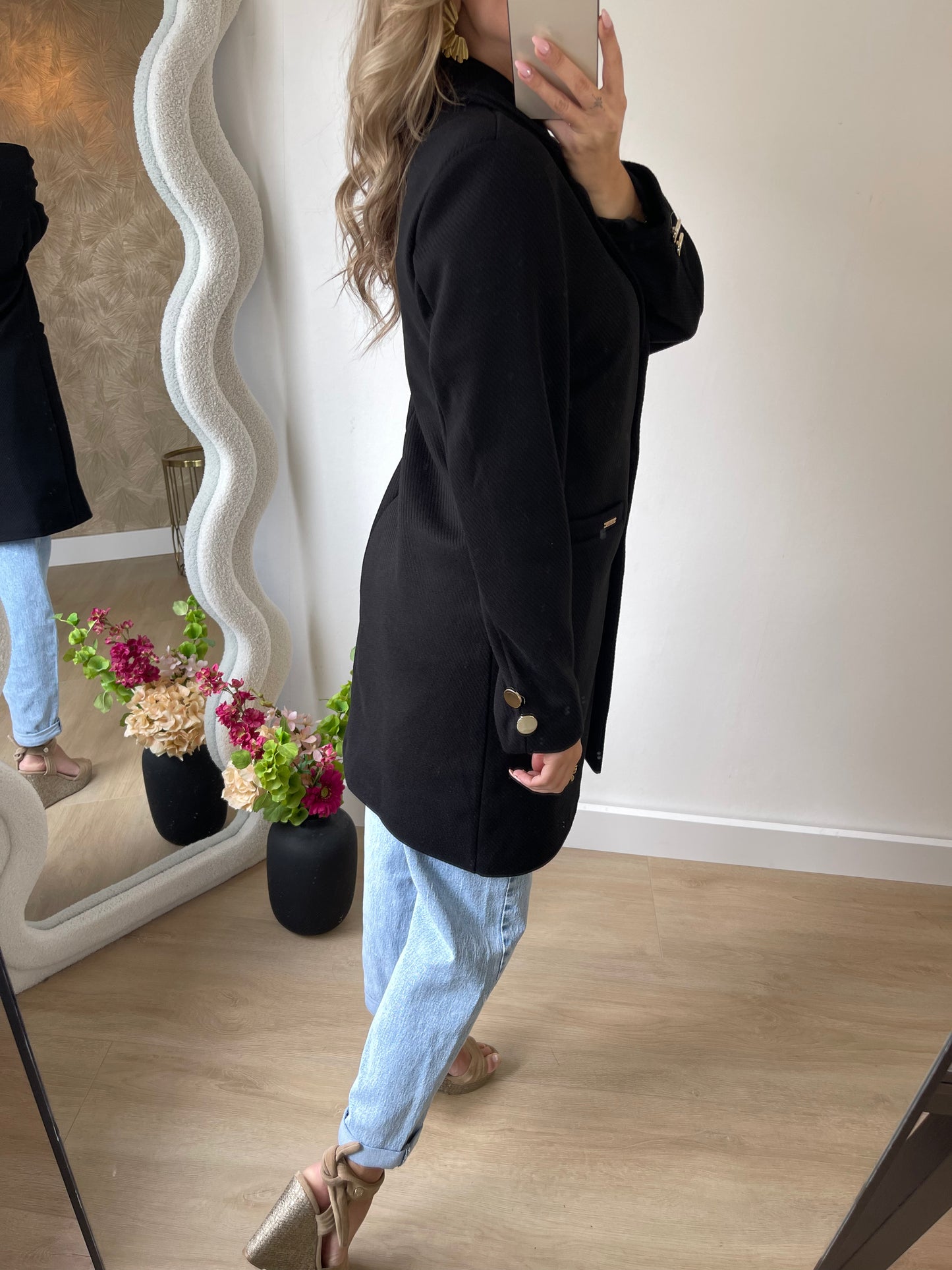 AIMEE COAT - BLACK
