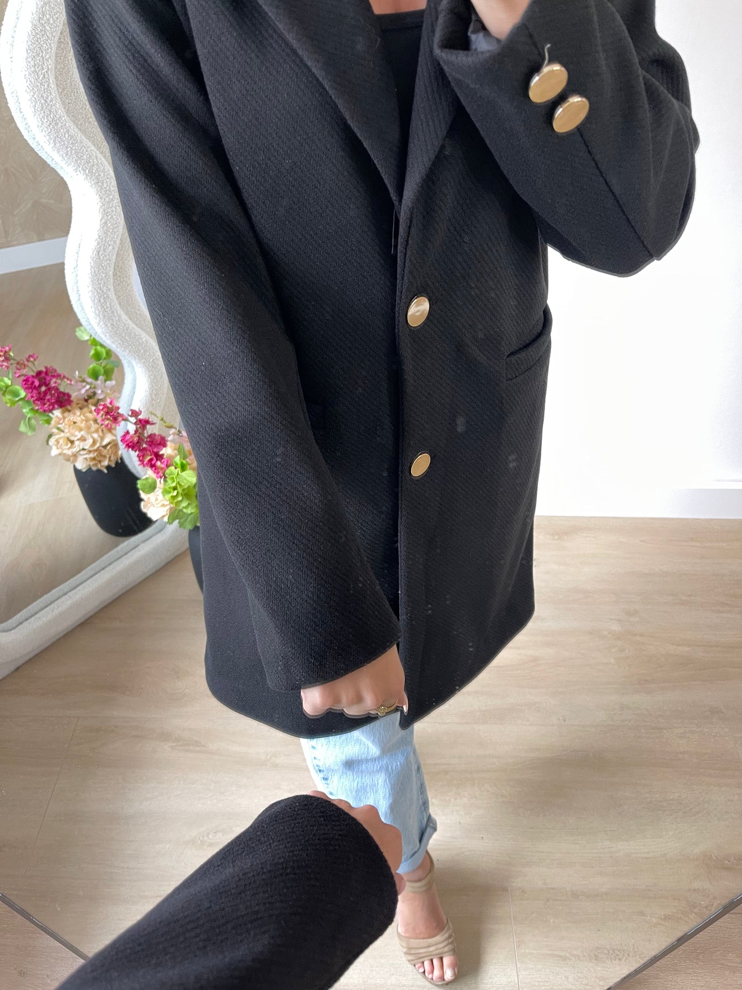 AIMEE COAT - BLACK