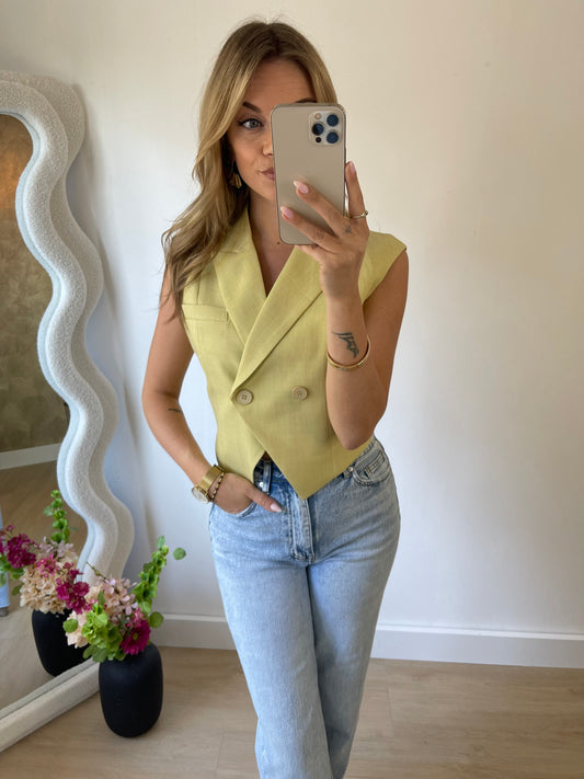 SOFIE GILET - Yellow
