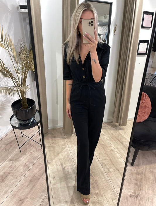 SAAR TALL JUMPSUIT - BLACK