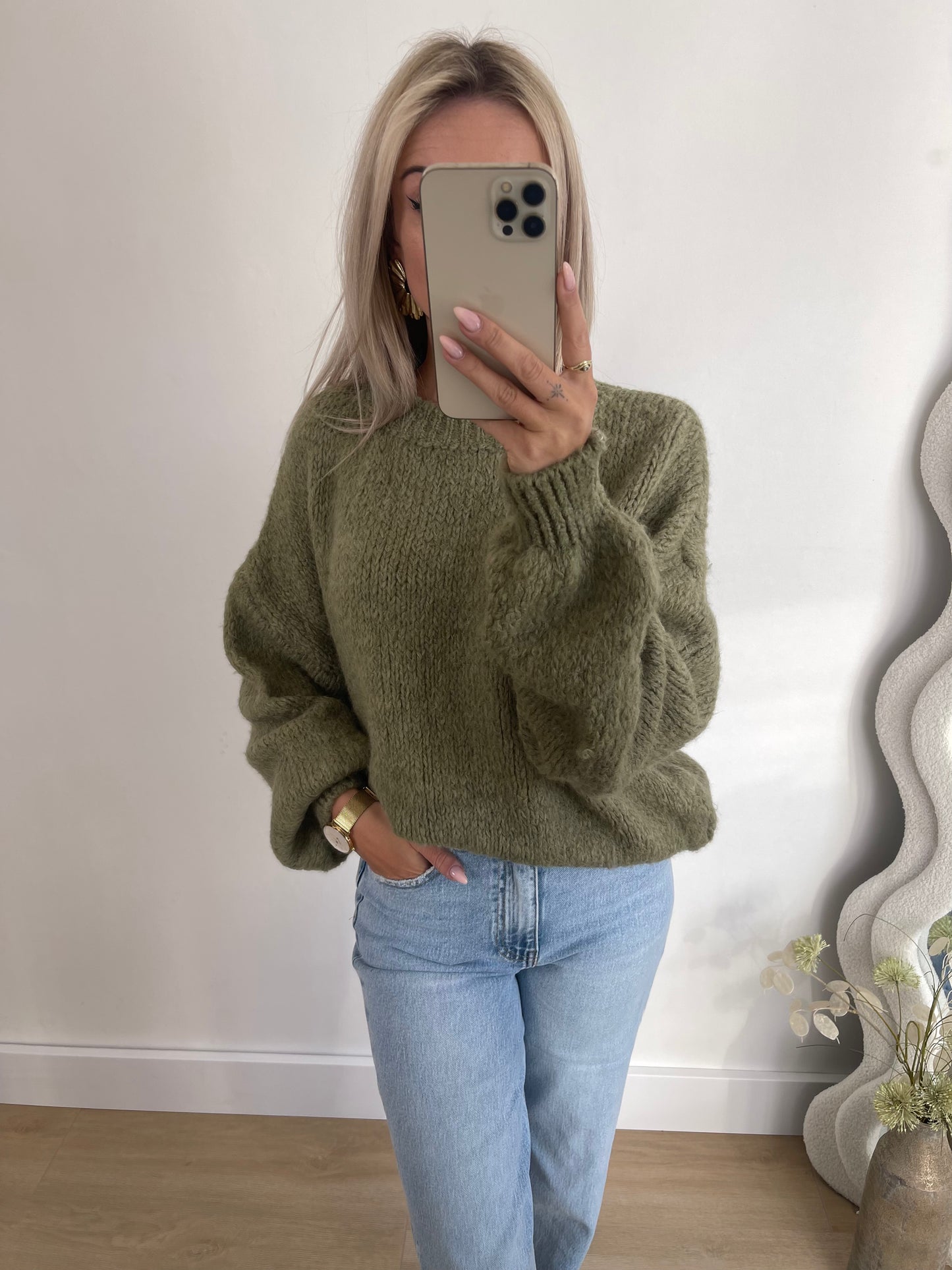 KIKI SWEATER - GREEN