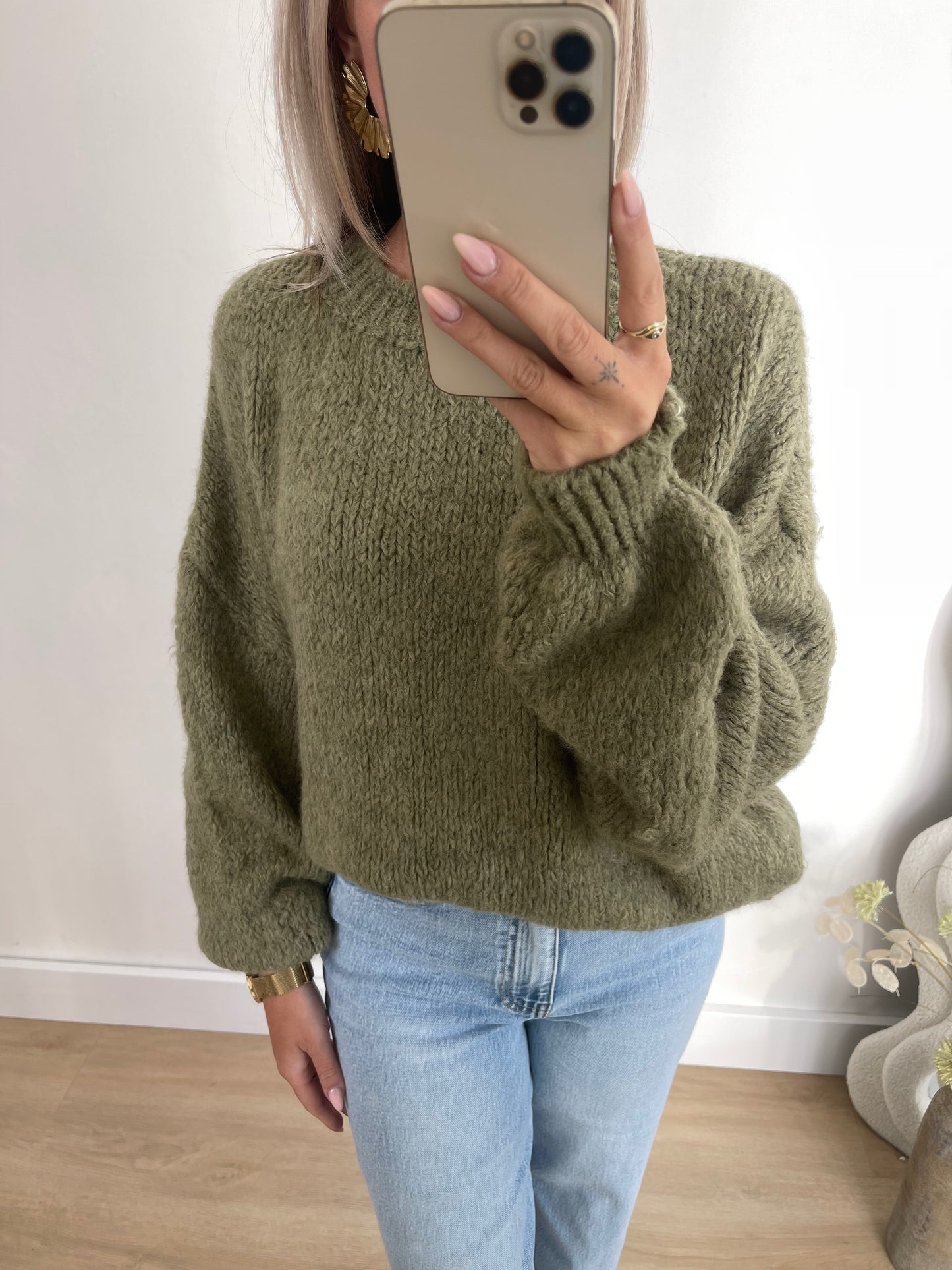 KIKI SWEATER - GREEN