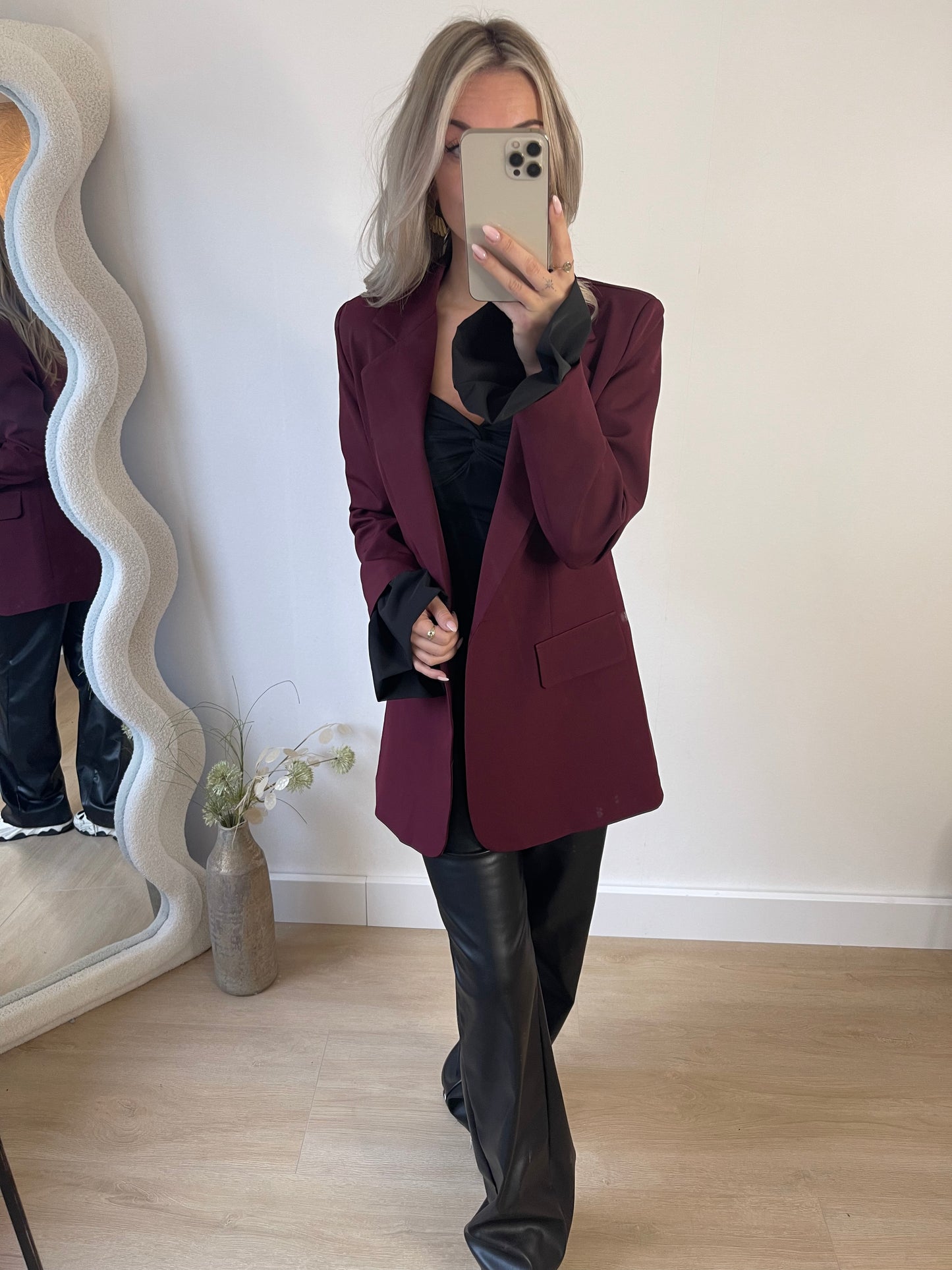 PERFECT BLAZER - BORDEAUX